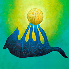 photo zoom of cactus black and white